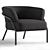 NANI Modern Armchair with Stylized Design 3D model small image 1