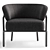 NANI Modern Armchair with Stylized Design 3D model small image 3