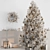 Festive Christmas Tree Decor Set 3D model small image 1