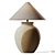 Retro Chic Bohemian Table Lamp 3D model small image 1