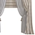 Refined Curtain Design 3D model small image 3