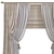 Refined Curtain Design 3D model small image 4