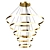 Ring Chandelier Ouluoke Lighting Fixture 3D model small image 1