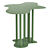 Pale Green Side Table Nuvola 3D model small image 1