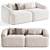 Modular Sofia 02 Corner Sofa 3D model small image 6