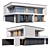 Modern Mansion Model Kit 3D model small image 2