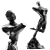 Stone Abstract Human Sculpture 3D model small image 5