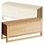 Woodman Shoe Bench/Cabinet 3D model small image 2