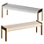 Minimalist Wood Bench | Nikari 3D model small image 1