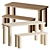 Discover | Table+Bench Set 3D model small image 1