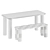 Discover | Table+Bench Set 3D model small image 3