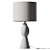 Elegant Brass Naomi Table Lamp 3D model small image 2