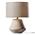 Elegant Sandstone McQuinn Table Lamp 3D model small image 1