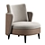 Ched Konyshev Armchair 3D model small image 1