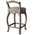 Luxurious Oak Astor Barstool 3D model small image 4