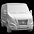 Nissan NV400 Minivan Model Kit 3D model small image 6