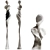 Modern Stone Human Sculpture 3D model small image 1