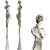 Modern Stone Human Sculpture 3D model small image 4