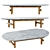 Ayana Small Table: Elegant Design 3D model small image 4