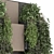 Vertical Wall Garden Set 1117 3D model small image 3