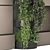 Vertical Wall Garden Set 1117 3D model small image 4