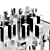 Luxury Chess Set NELSON 3D model small image 2