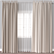 Dual-Render Curtain Model 866 3D model small image 1