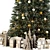 Christmas Tree Set with Decorations 3D model small image 3