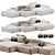 Modular Cosy Island Sofa | MDF Italia 3D model small image 1