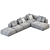 Bonaldo Peanut B Sofa: Creative Relaxation 3D model small image 6