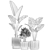 Exotic Plant Collection 1452 3D model small image 7