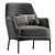 Stylish JOYCE Armchair Flexform 3D model small image 2