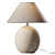 Corsica Stone Coolie Lamp 3D model small image 1