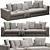 Modern Powell Sofa 3DsMax/Vray 3D model small image 4