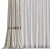 Refined Curtain Design Model 3D model small image 2