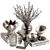 Elegant Decorative Set 107 3D model small image 2