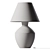 Elegant Ceramic Table Lamp 3D model small image 2