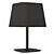 Metal Accent Lamp with Textile Shade 3D model small image 4