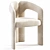 Contemporary DUDET PRO Armchair 3D model small image 5