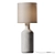 Elegant Brass Table Lamp 3D model small image 1