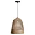 Bamboo Pendant Light with UVs 3D model small image 3