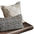 Decorative Pillow Set for Home 3D model small image 2