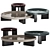 Wooddi Olape Set of Coffee Tables 3D model small image 1