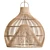 Handcrafted Lobster Trap Pendant Light 3D model small image 1