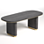 Modern Chic Chaplin Dining Table 3D model small image 1