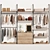 Wooden Wardrobe Organizer Set 3D model small image 5