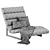 Sag Harbor Chaise: Modern Luxury lounger 3D model small image 5