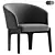 Modern Comfort: Chelsea Easy Chair 3D model small image 1