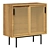 Modern 2-Door WASKA Cabinet 3D model small image 1