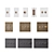 Elegant Brass Electrical Switches 3D model small image 1